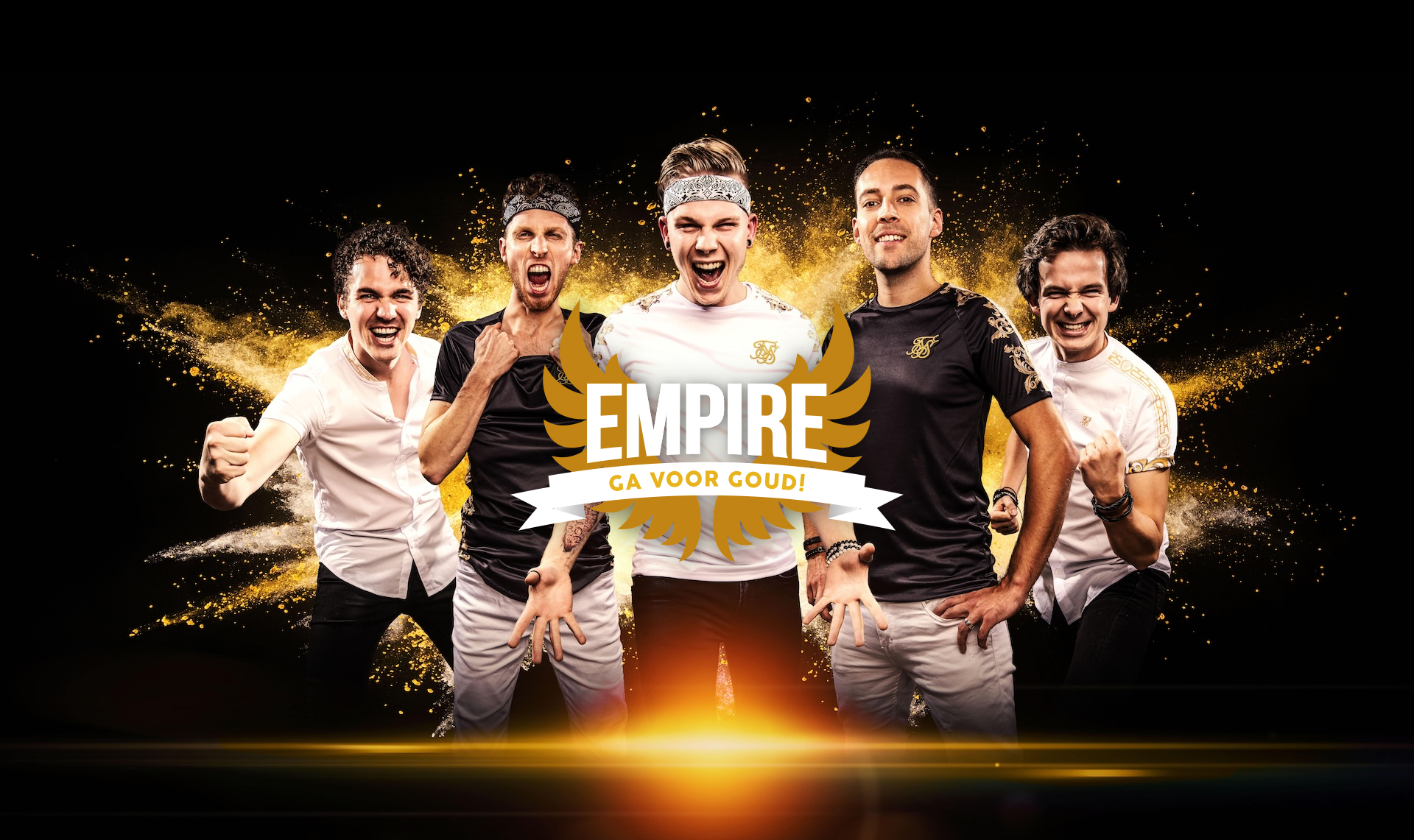 EMPIRE coverband – Ga voor goud!